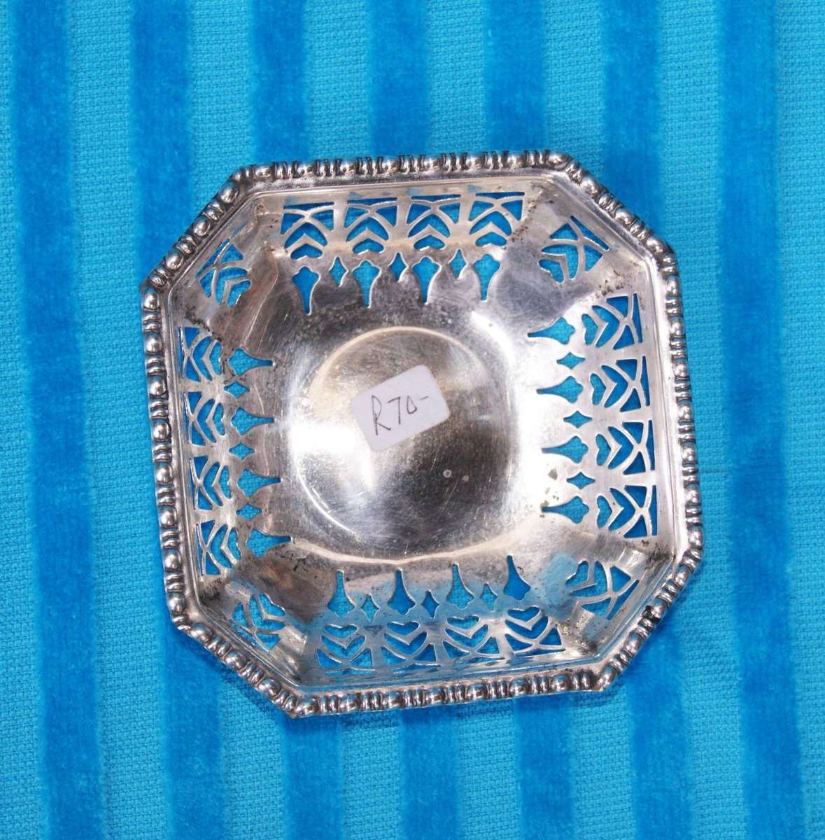 Vintage Pierced EPNS Dish
