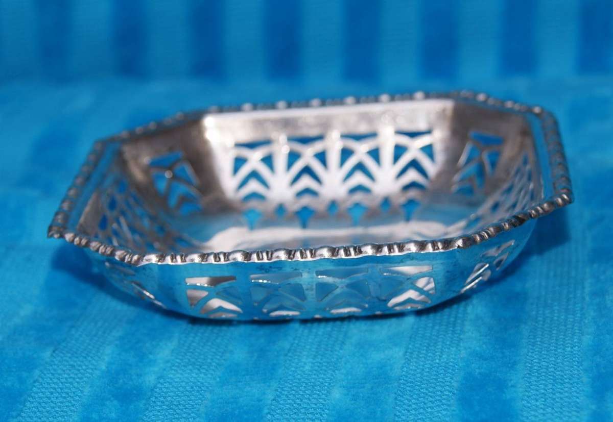Vintage Pierced EPNS Dish