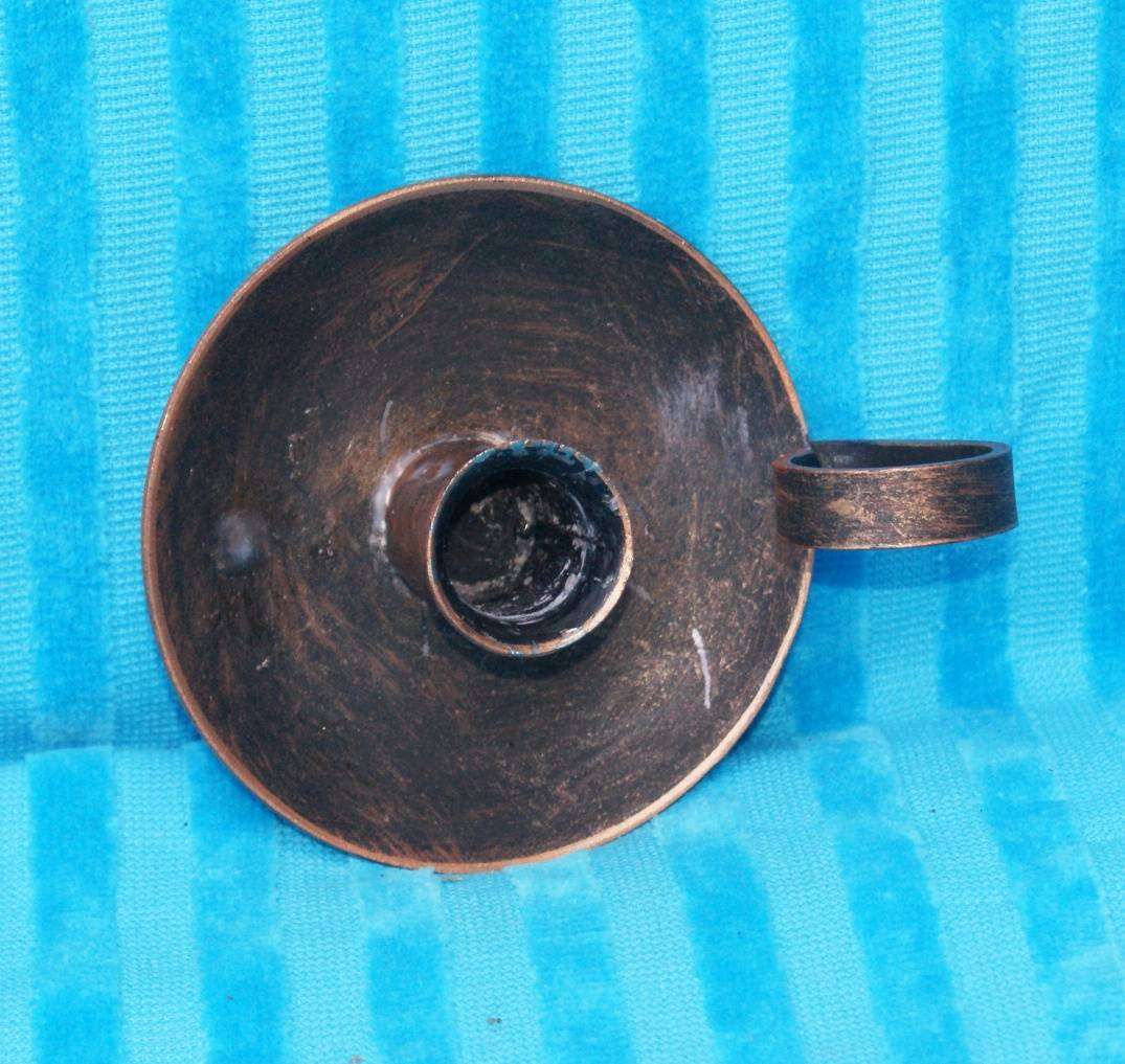 Vintage Copper Chamberstick