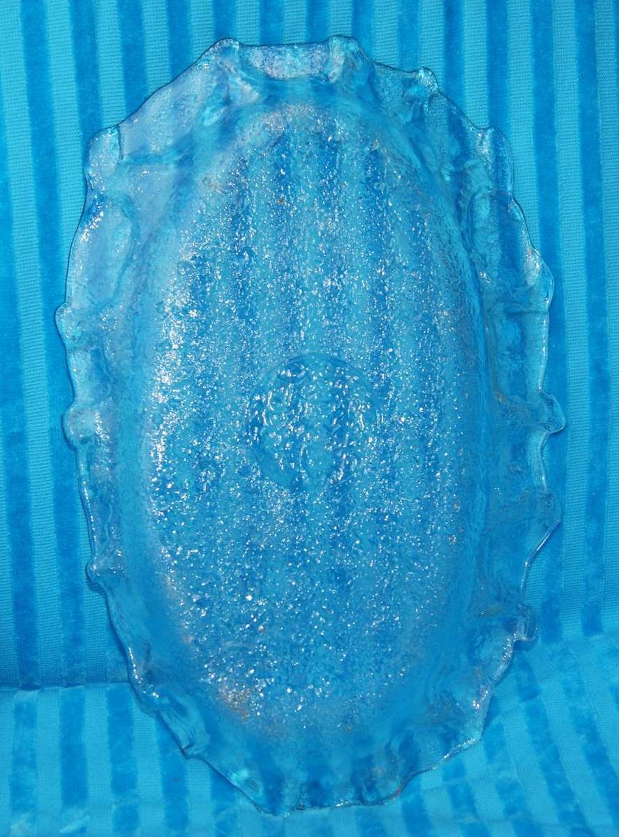 Moulded Glass Platter