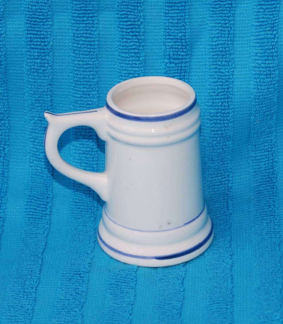 Vintage Porcelain Salisbury Cathedral Small Porcelain Beer Stein