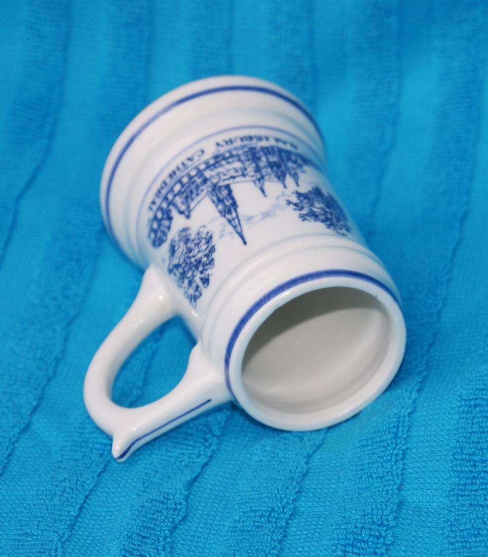Vintage Porcelain Salisbury Cathedral Small Porcelain Beer Stein