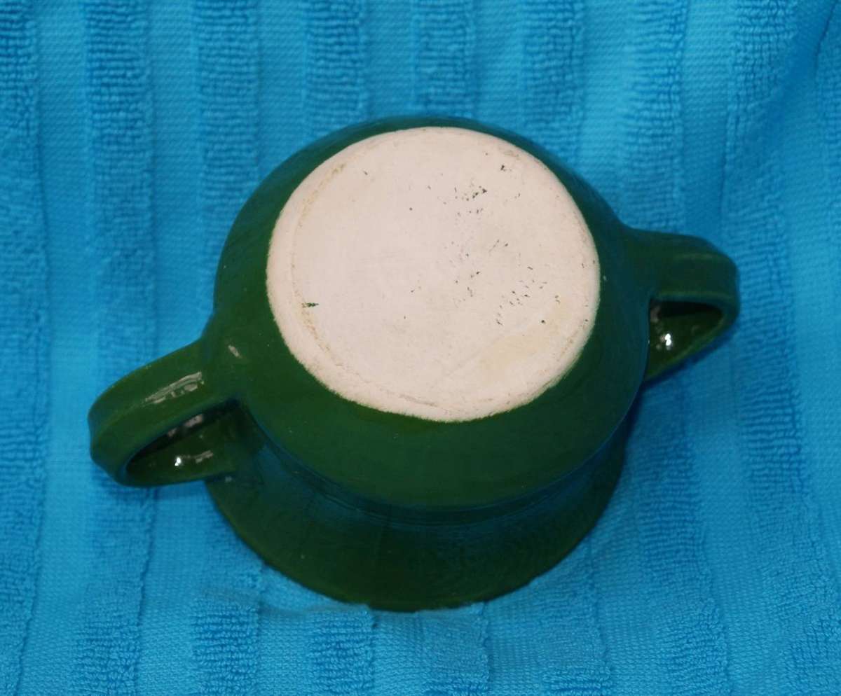 Vintage 2 Handled Ceramic Soup Cup