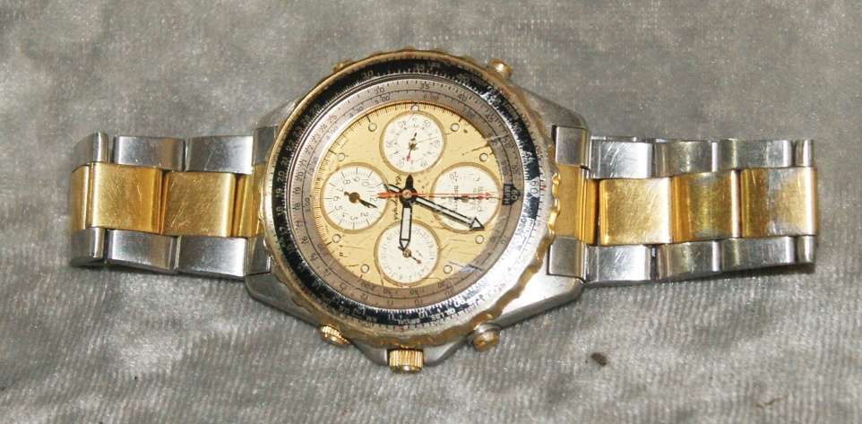 Seiko Sport 150 chronograph watch @ CRAZY R1 START