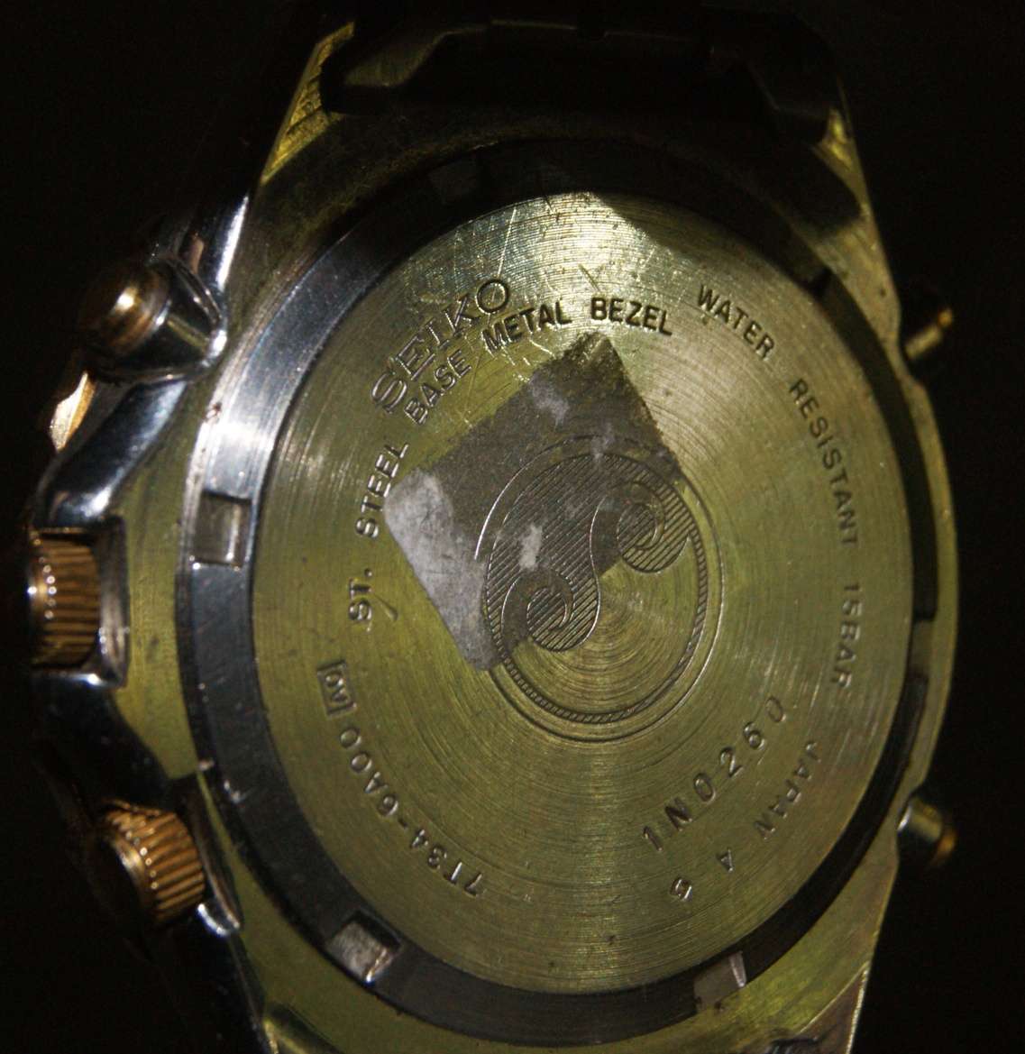 Seiko Sport 150 chronograph watch @ CRAZY R1 START