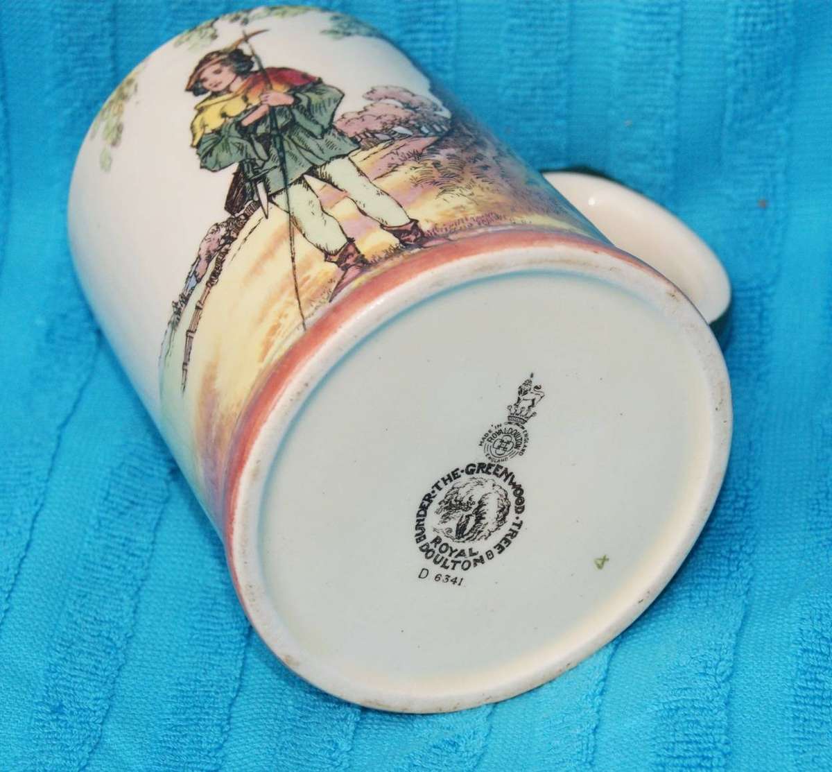 Royal Doulton D6341 "Under the Greenwood Tree" Tankard