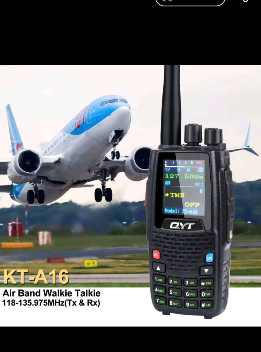 AirBand Tranceiver Two Way Radio QYT  KT-A16
