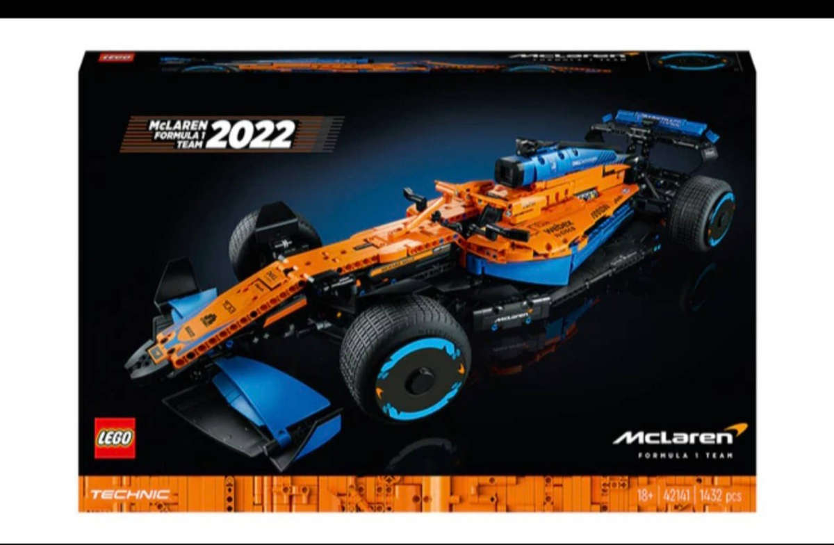 F1 Mclaren 2022 Original Lego Set 42141