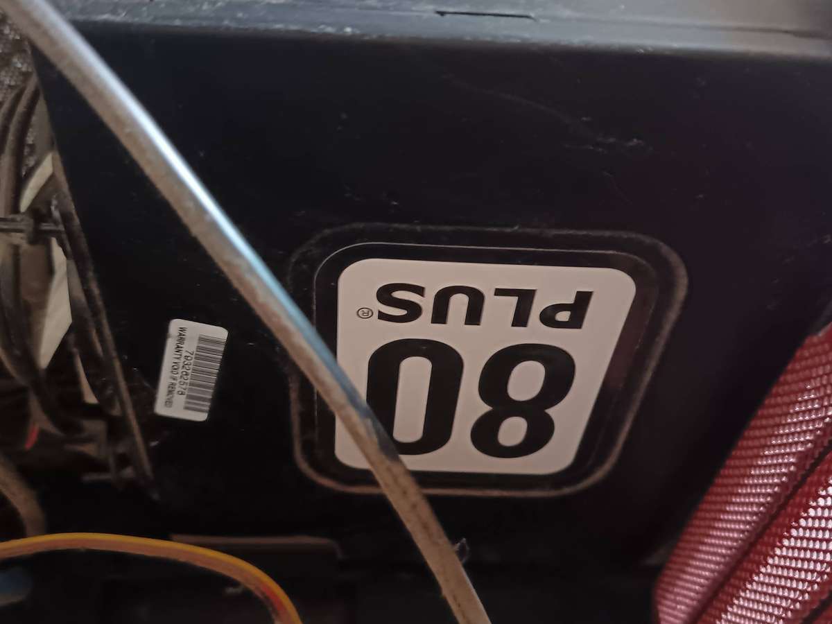 Computer Box  with Power Supply, DVD, Mouse, Keyboard & Cables (No HDD)