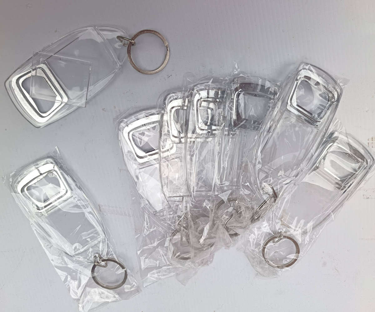  Auction: Pack of ±50 Blank Acrylic Bottle Opener Keyrings  DIY Insert Style