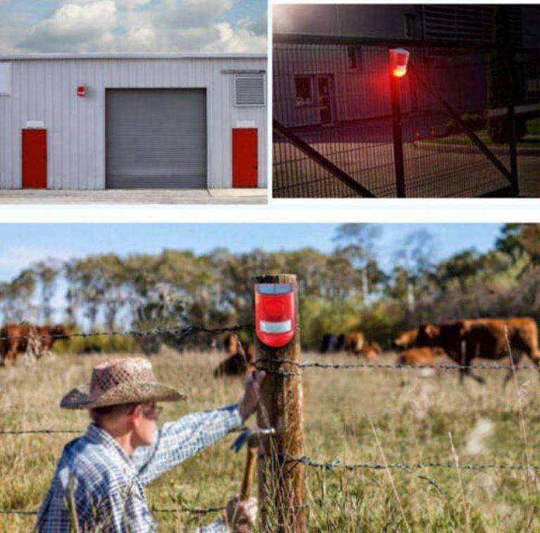 Solar Alarm with motion sensor