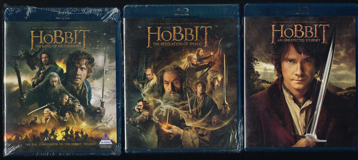 The Hobbit 3 movie collection [blu ray]