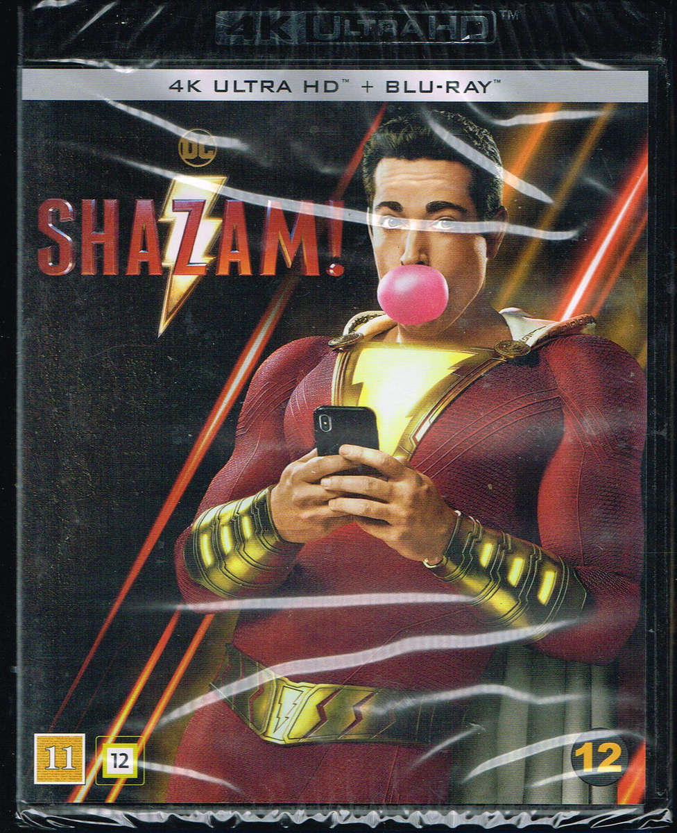 Shazam [4K Ultra HD + Blu Ray]