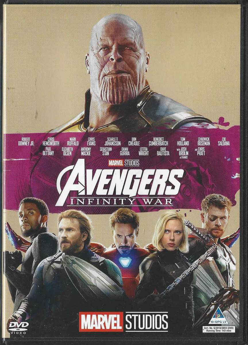 Movies - Avengers - Infinity War was listed for 49.00 on 25 Feb at