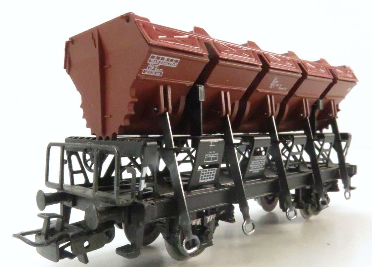 H0 gge 1/87 87mm 2-axle DB Bin Tipper wagon, mint in orig.box Maerklin 4635
