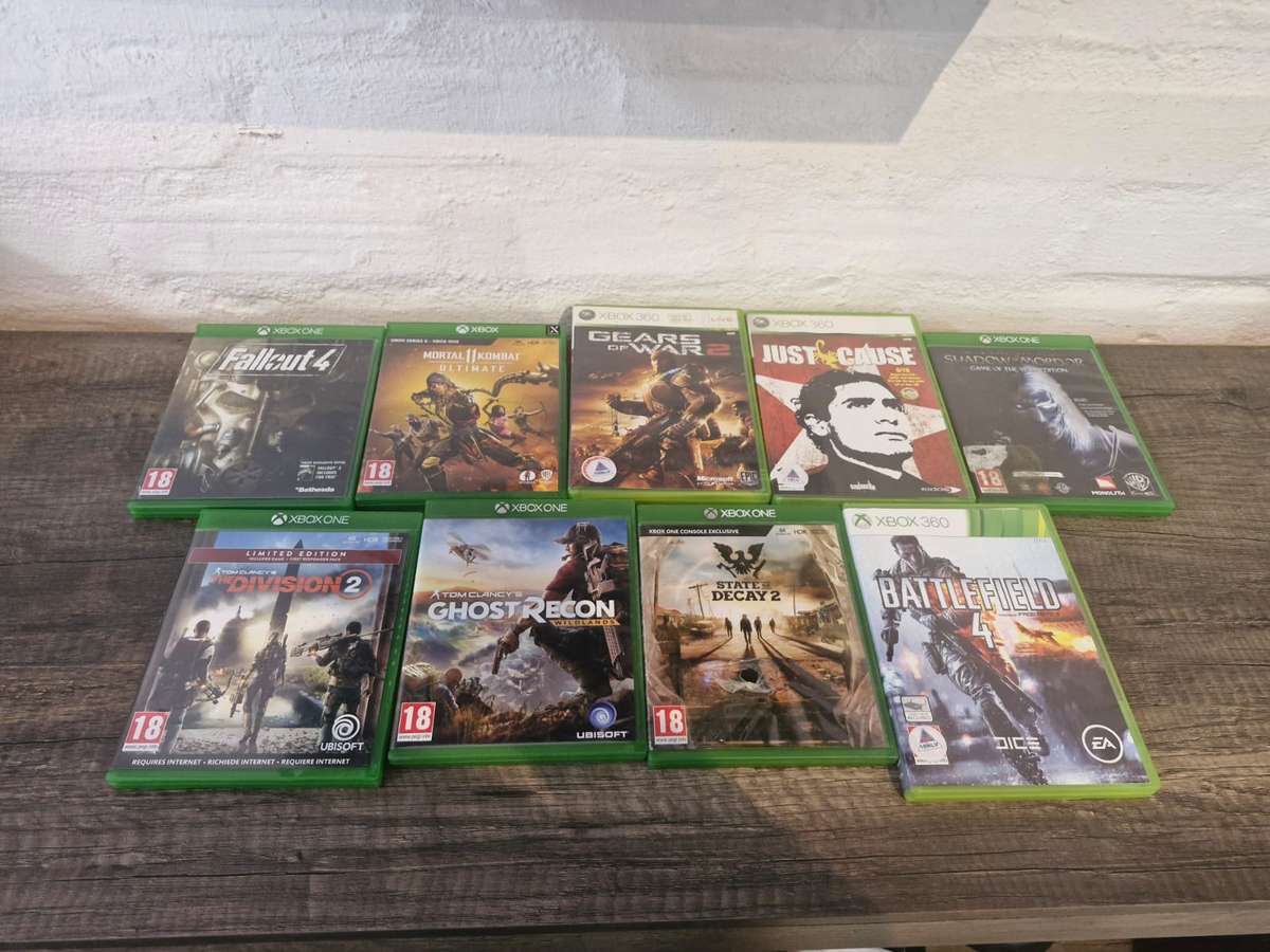 XBOX and Xbox 360 games bundle