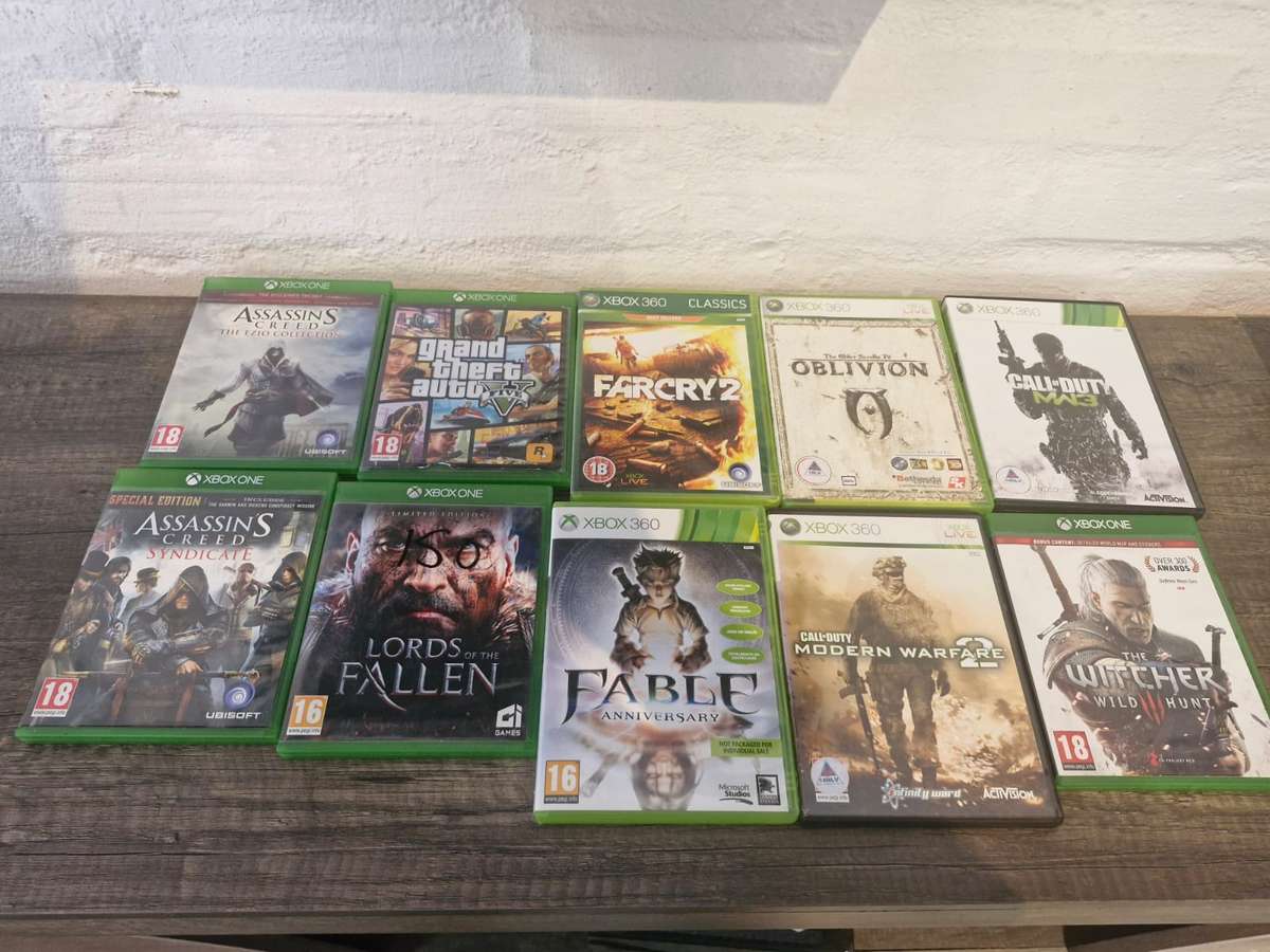 XBOX and Xbox 360 games bundle