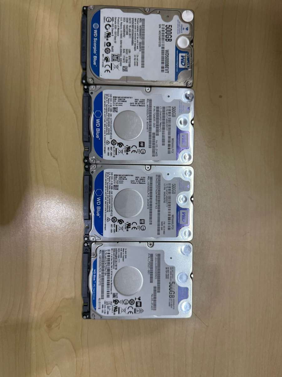 WD BLUE 500GB 2.5 HDD INTERNAL LAPTOP HARD DRIVE