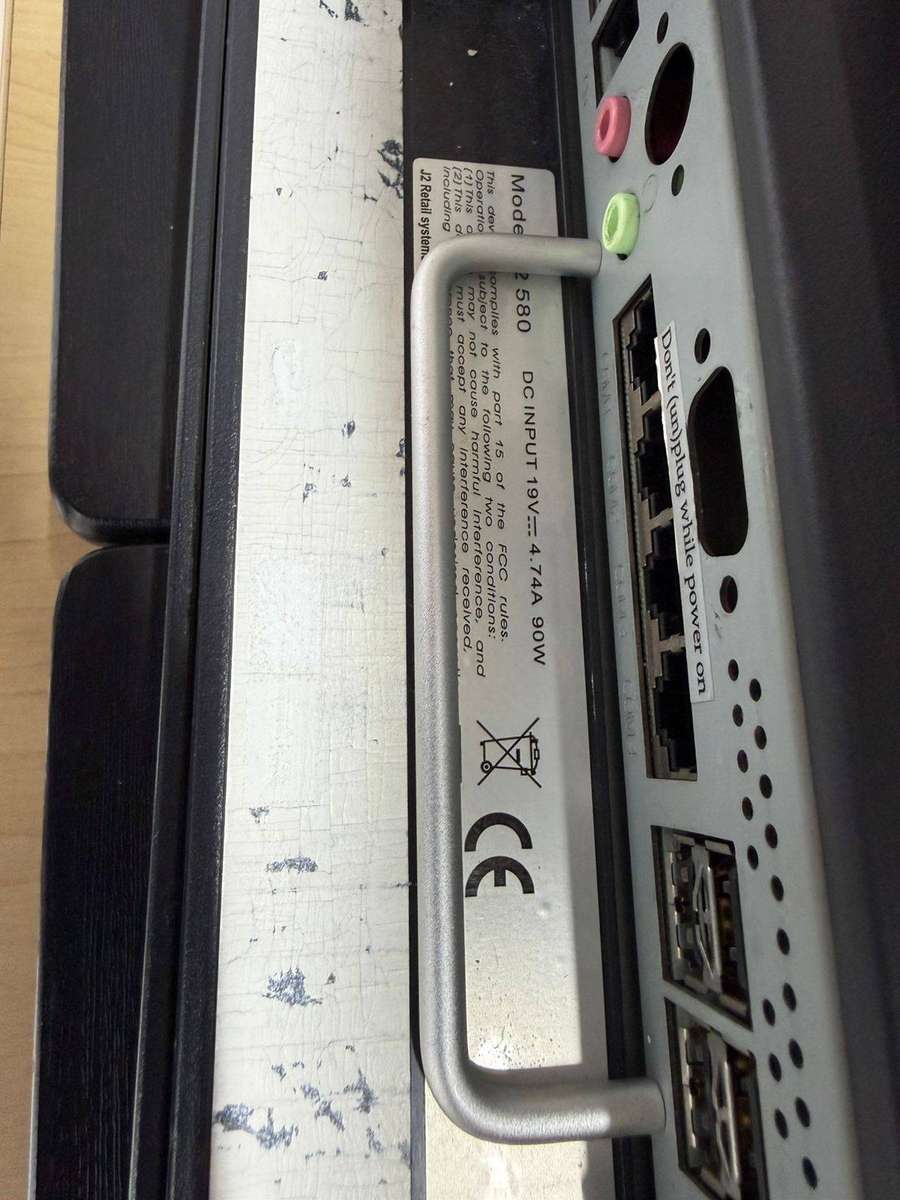 J2 580 All-in-One POS Touchscreen Terminal  Fanless Retail System 2 units second one os for spares