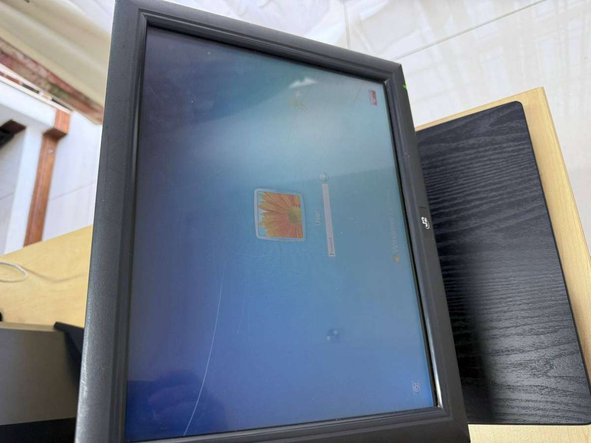 J2 580 All-in-One POS Touchscreen Terminal  Fanless Retail System 2 units second one os for spares