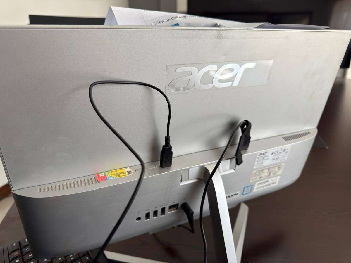  Auction Listing  Acer Aspire C22-865 All-in-One PC