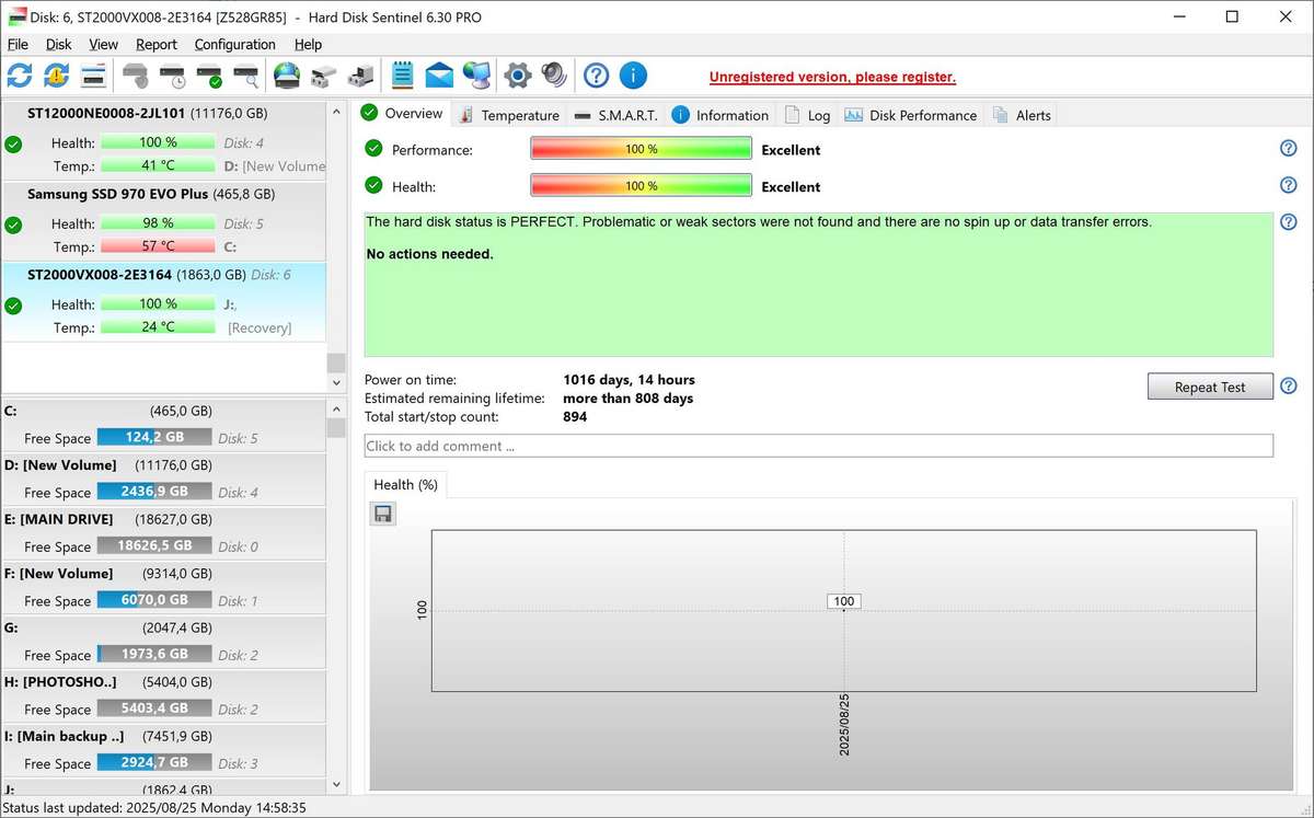 Seagate Skyhawk 2TB 3.5" Surveillance Internal Hard Drive