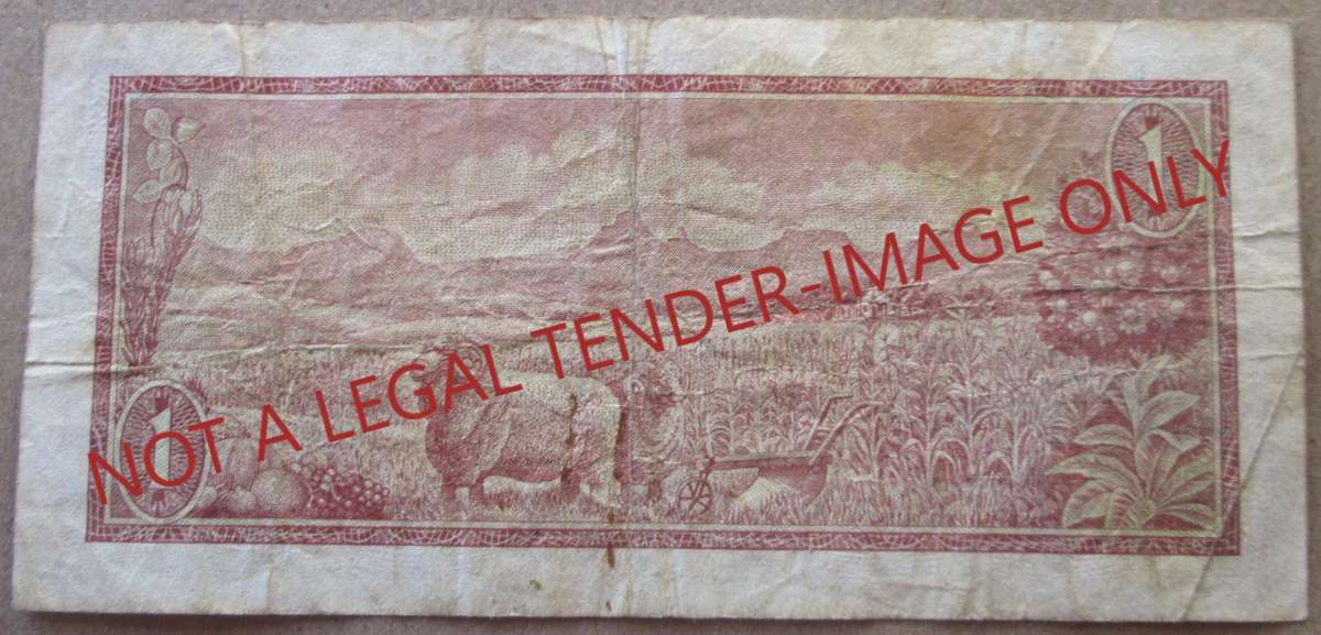 One Rand South Africa Serial Nr B603 854069