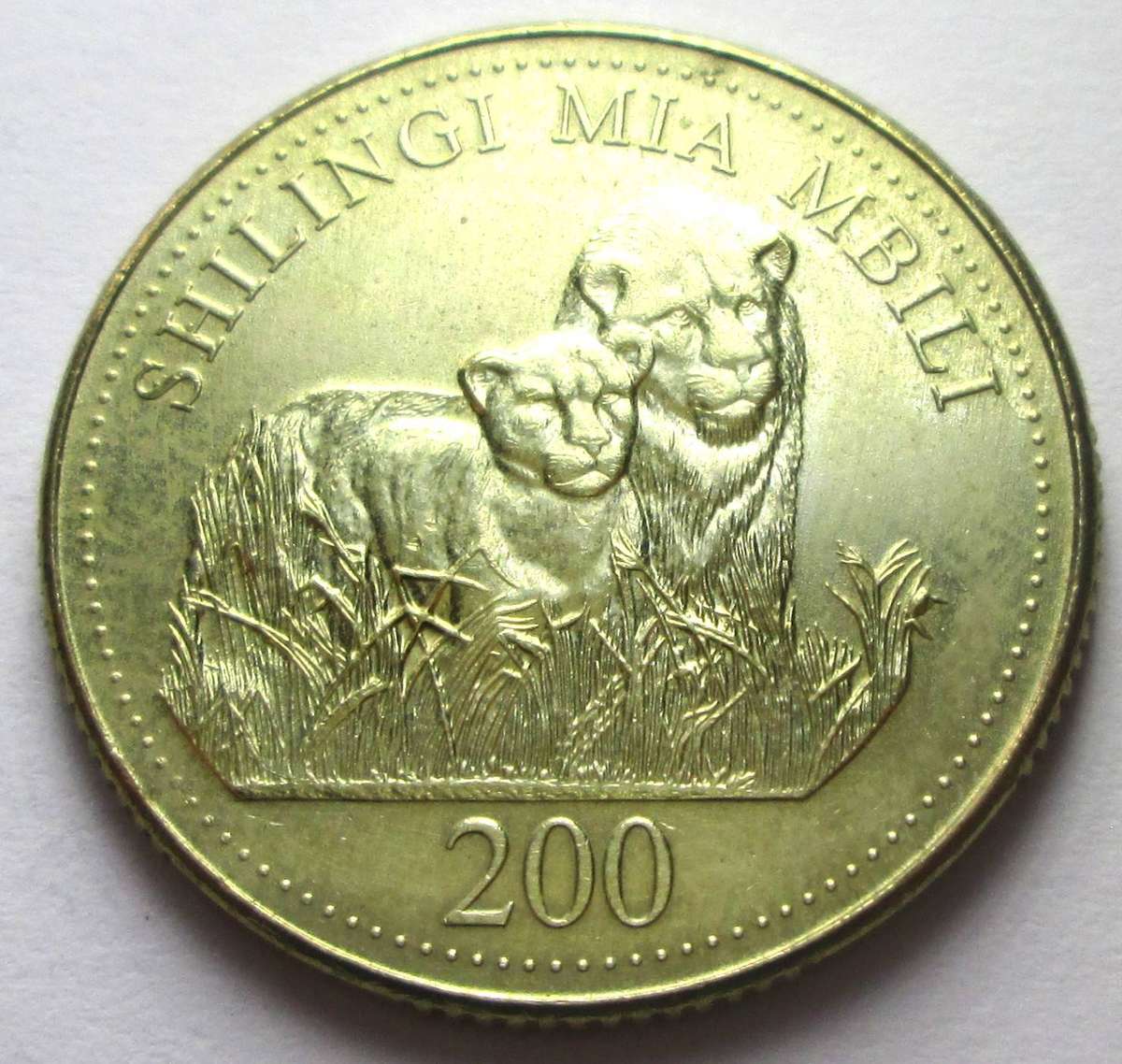 1998 Zanzibar 200 Shilingi