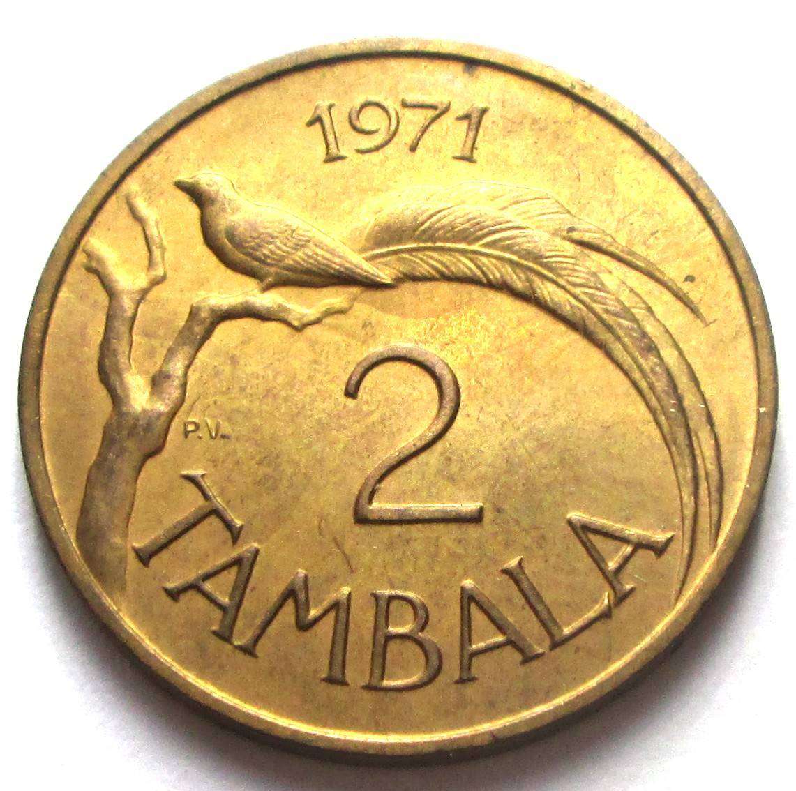 1971 Malawi 2 Tambala
