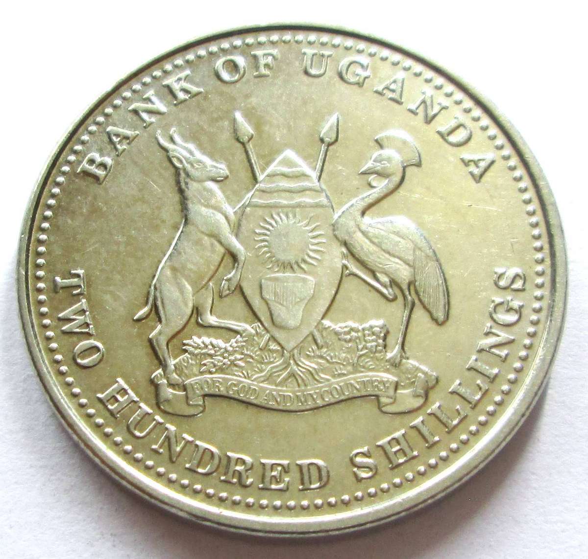 2019 Uganda 200 Shillings