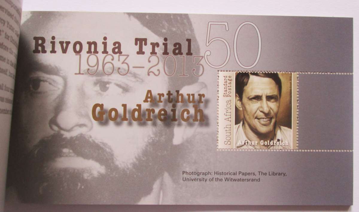 Rivonia Trial 1963 to 2013 Booklet with 12 Miniature Stamps Sheets