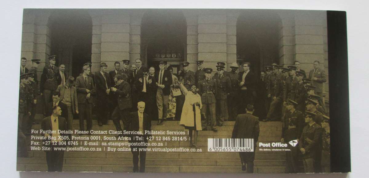 Rivonia Trial 1963 to 2013 Booklet with 12 Miniature Stamps Sheets