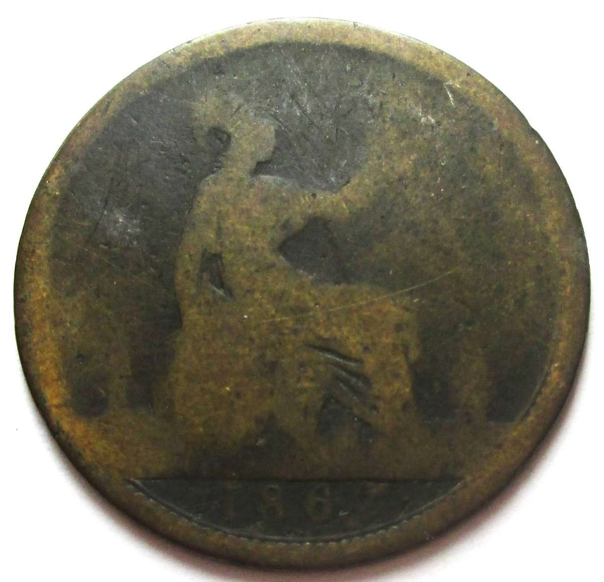 1867 Great Britain 1 Penny