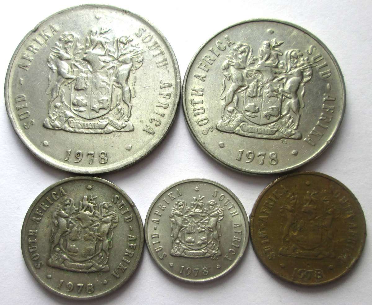 1978 South Africa Coins