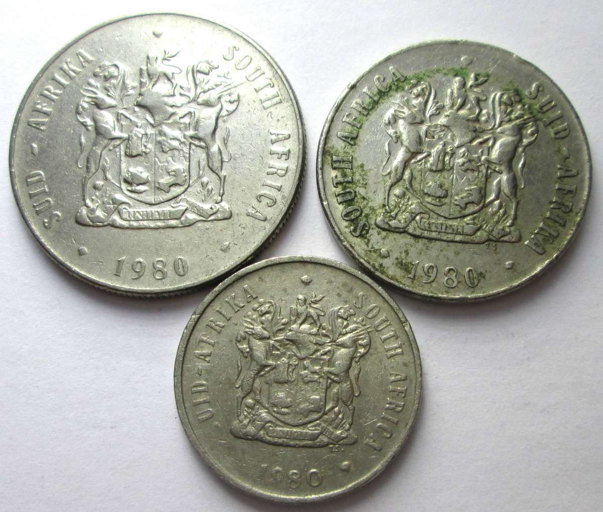 1980 South Africa Coins