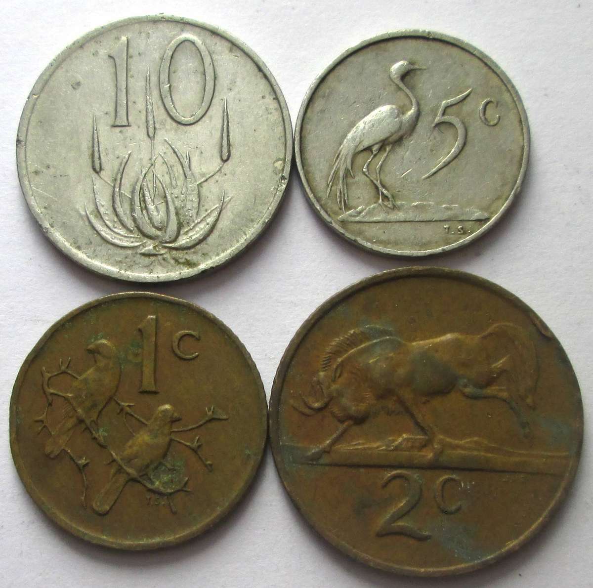 1980 South Africa Coins