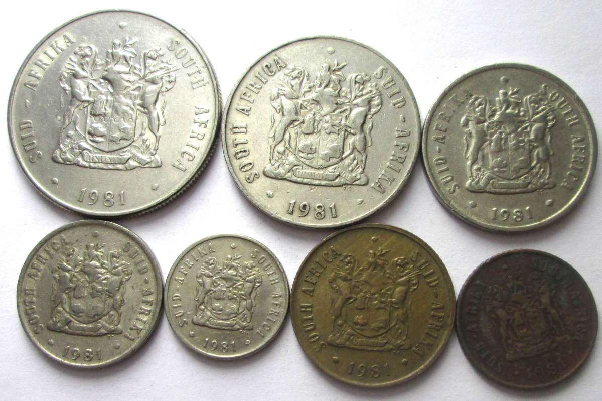 1981 South Africa Coins