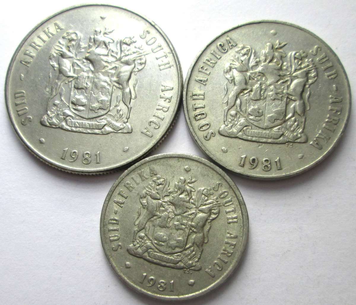 1981 South Africa Coins