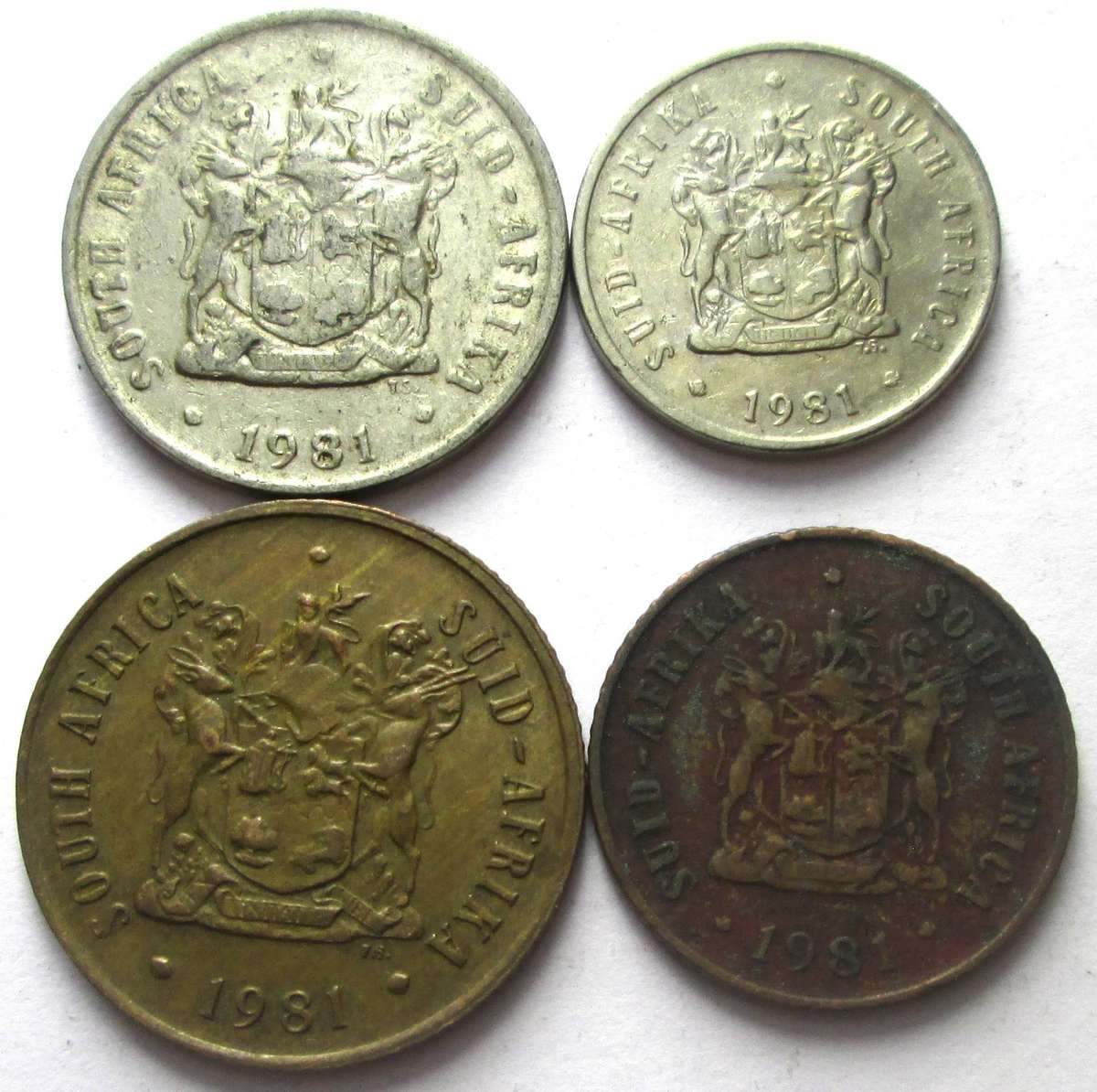 1981 South Africa Coins