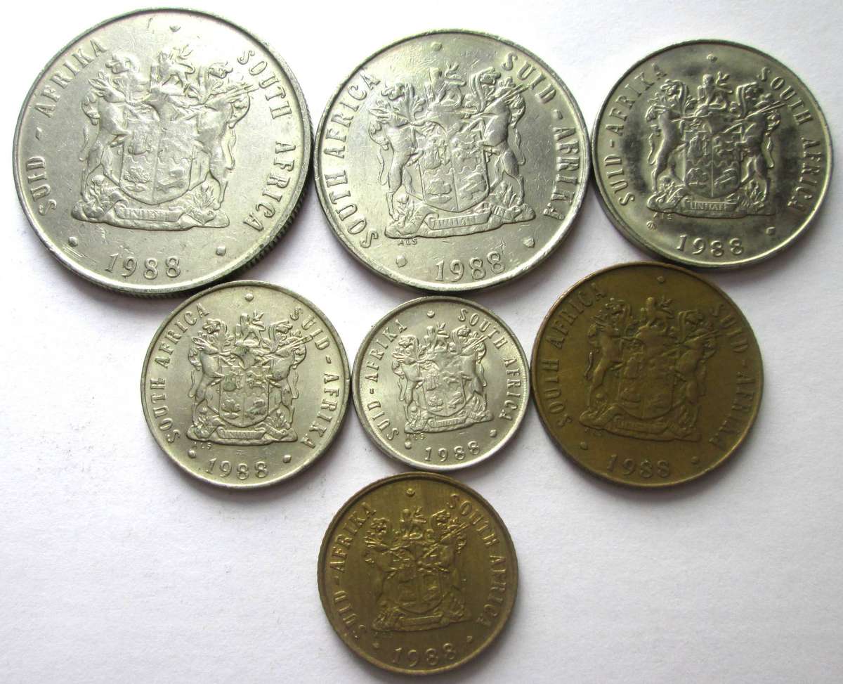 1988 South Africa Coins