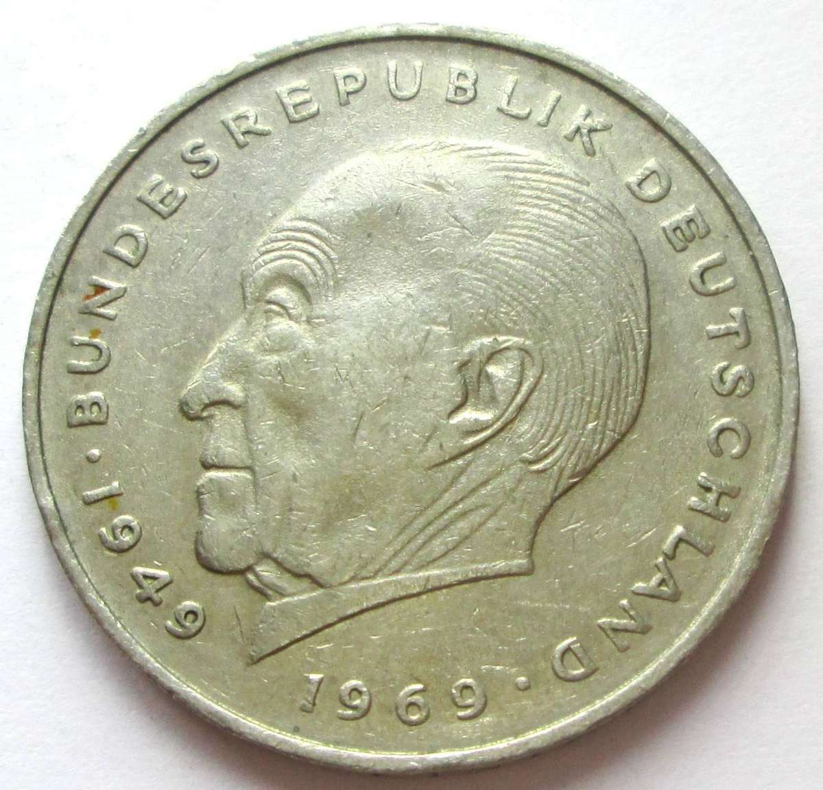 1971 Germany 2 Deutsche Mark Commemorative