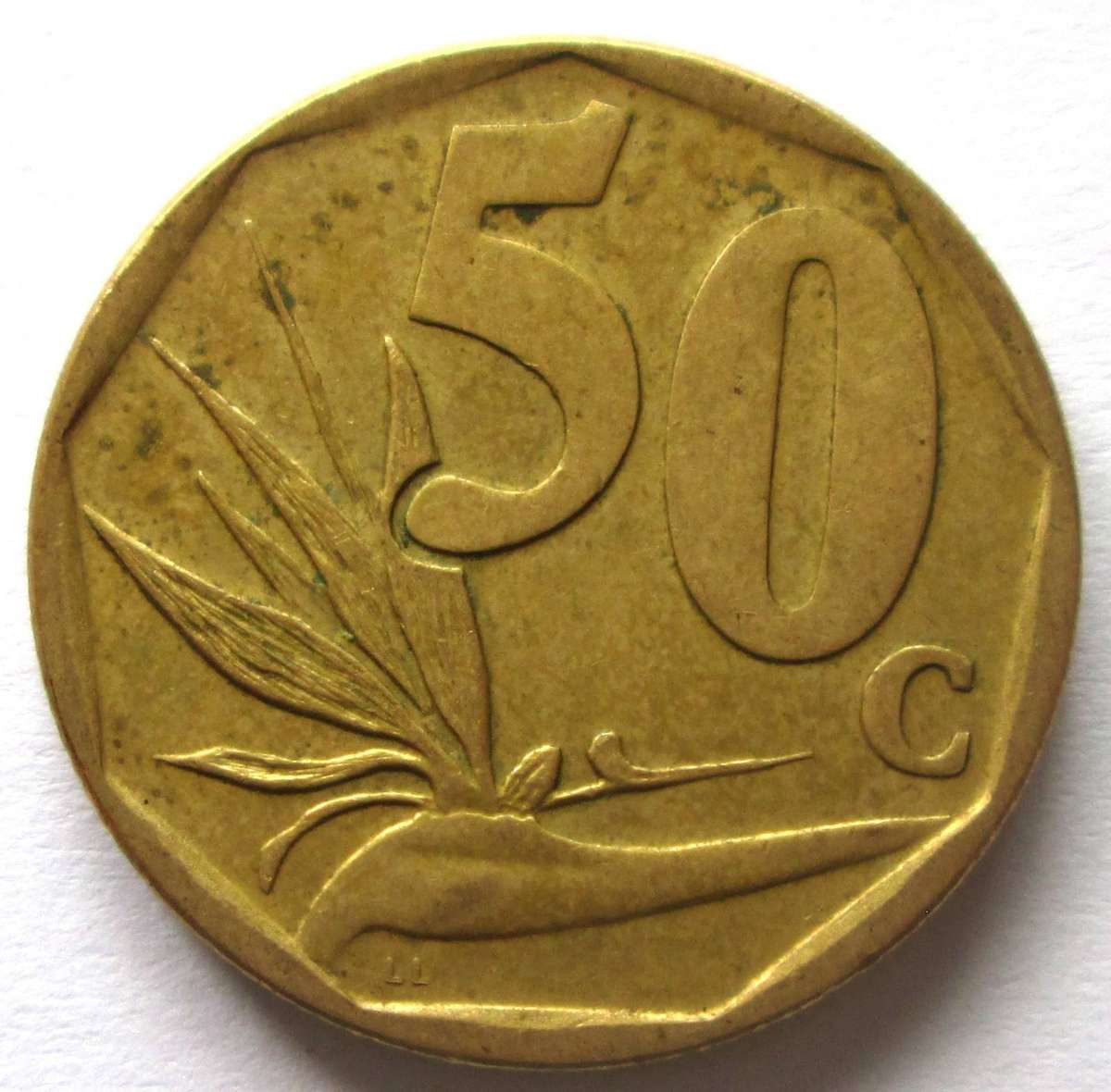 2019 South Africa 50 Cents