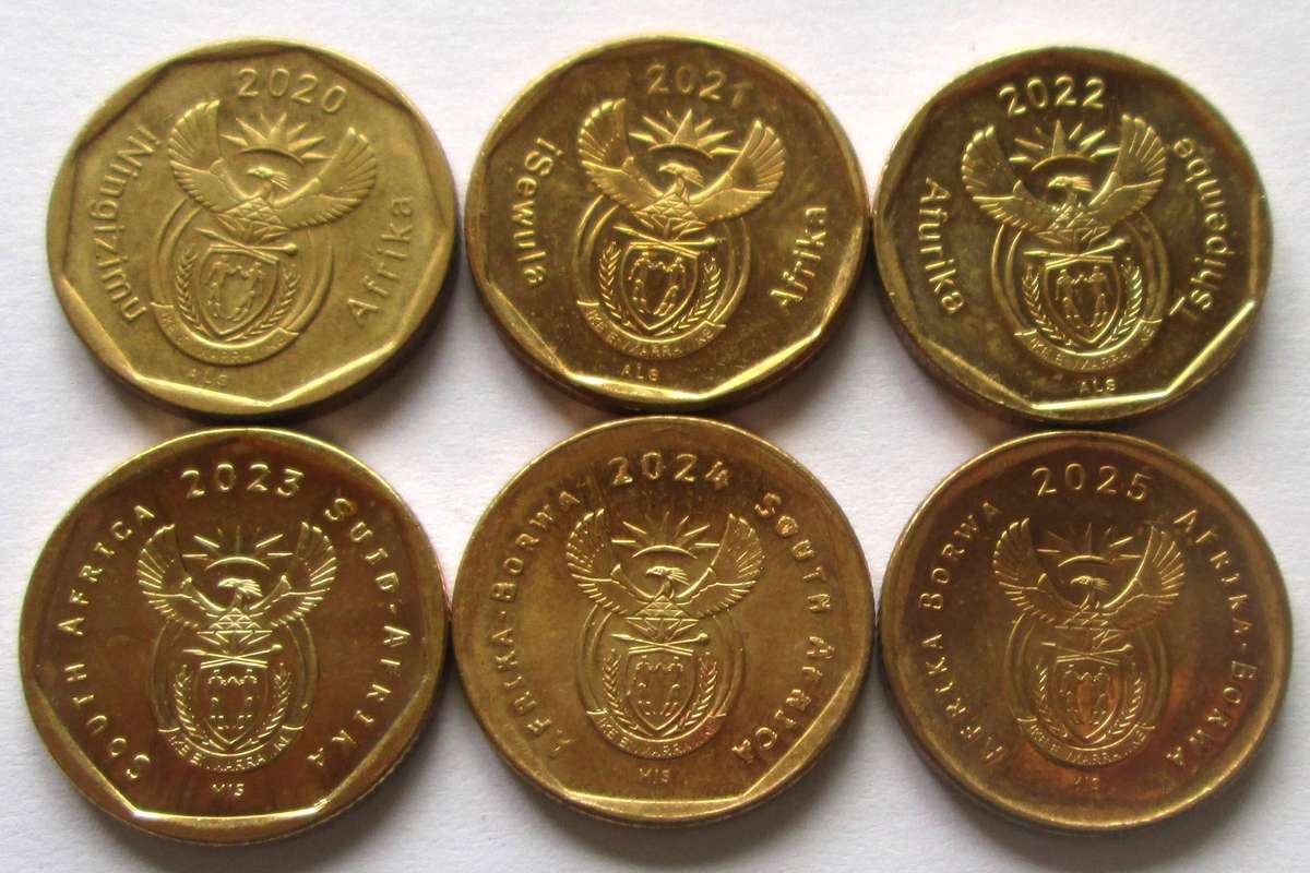 2020 - 2025 South Africa 20 Cents