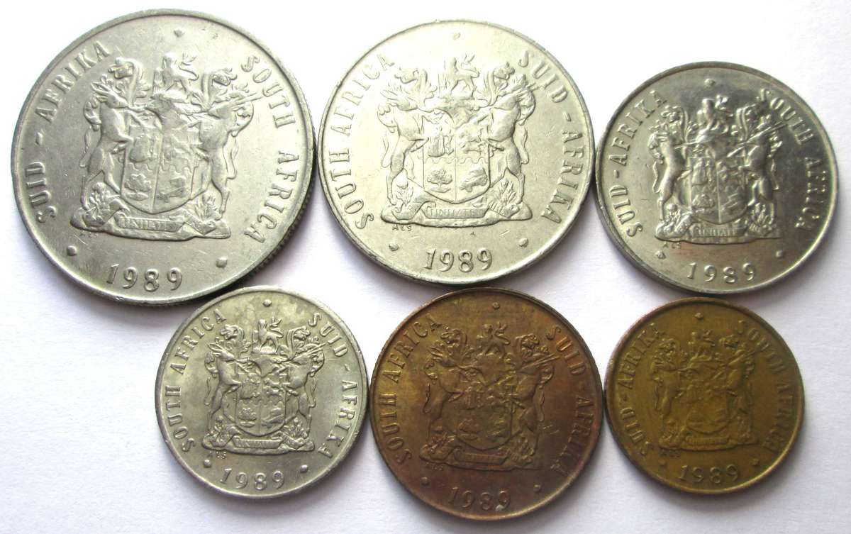 1989 South Africa Coins