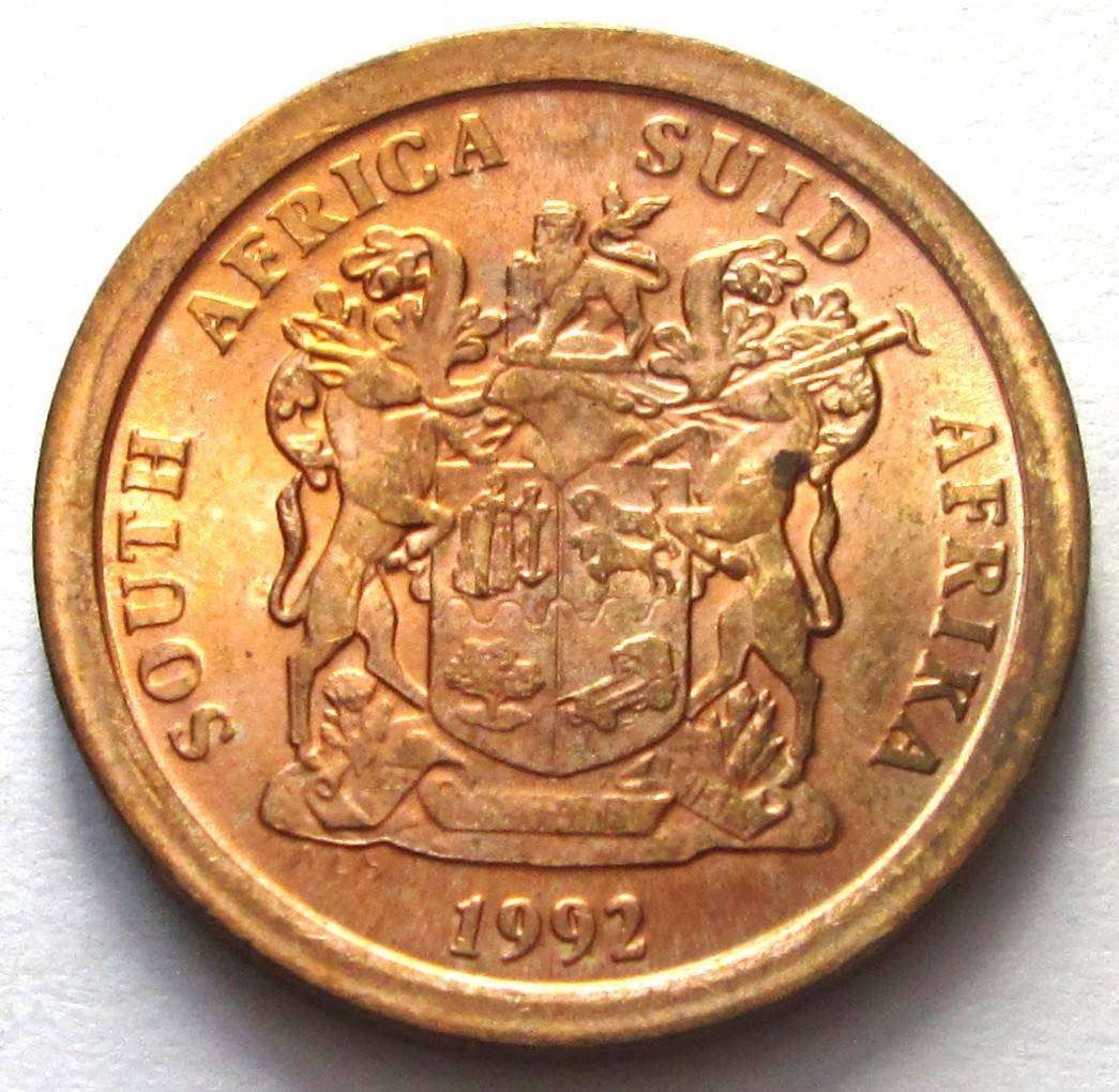 1992 South Africa 5 Cents