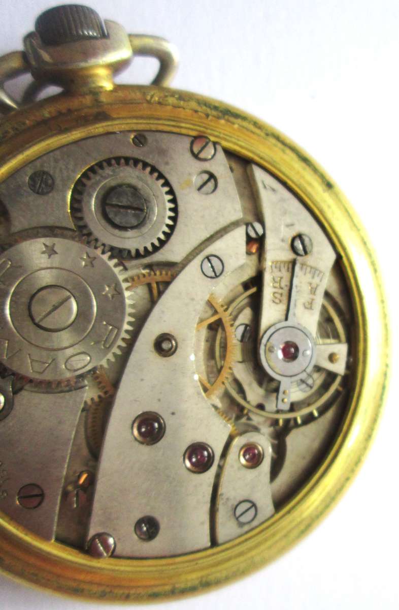 Roamer Swiss 15 Jewels Pocket Watch No 34