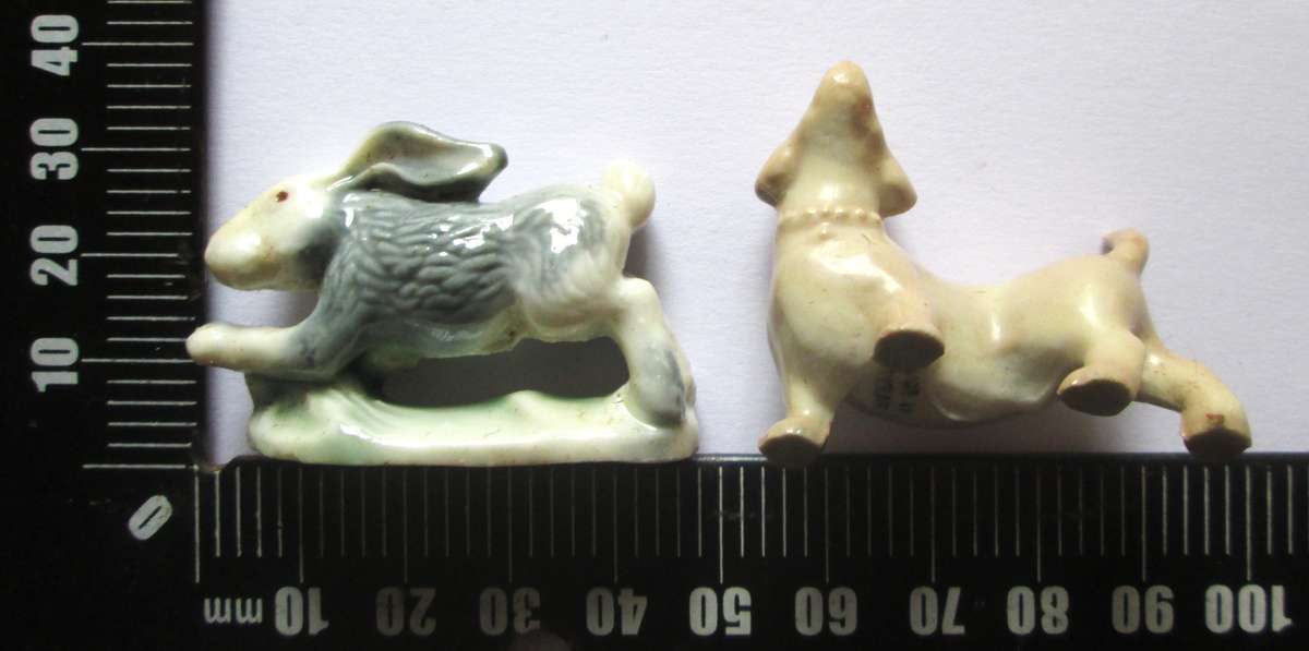 Wade Whimsies Assorted Animals Porcelain Miniatures