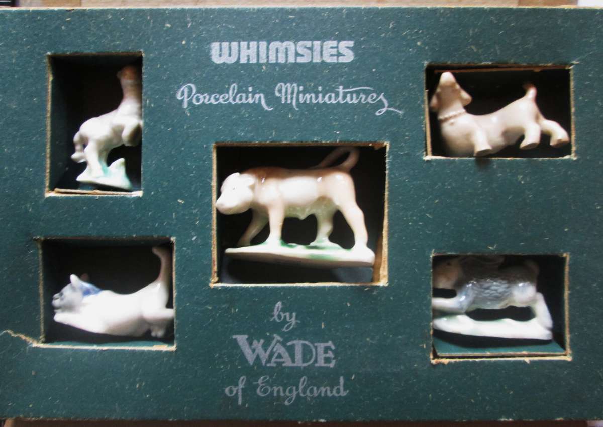 Wade Whimsies Assorted Animals Porcelain Miniatures
