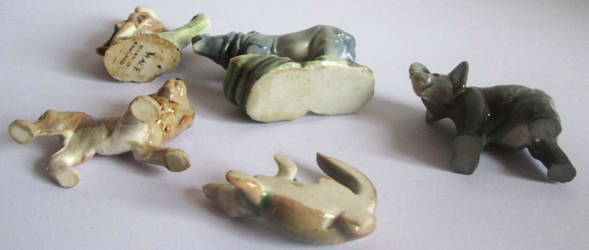 Wade Whimsies Wild Animals Porcelain Miniatures