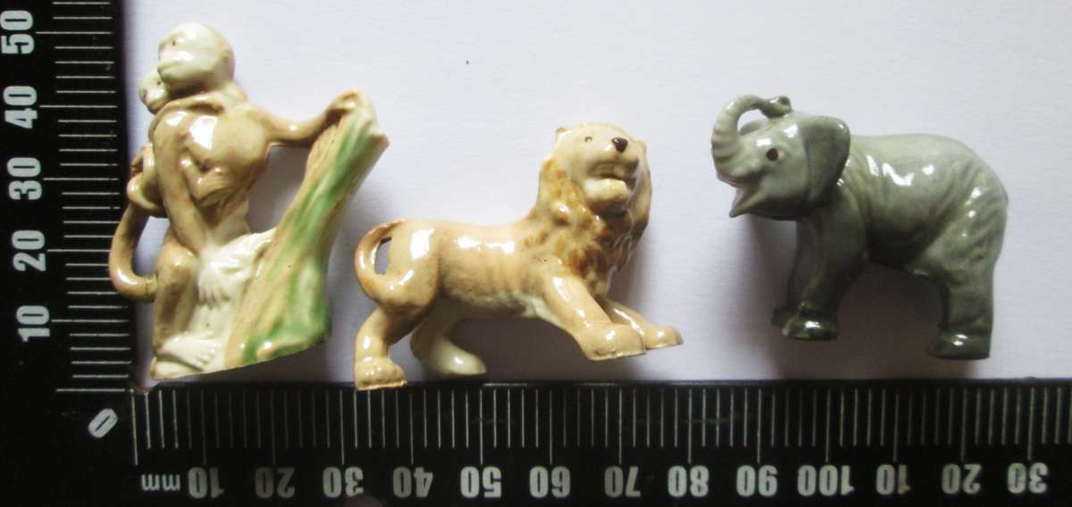 Wade Whimsies Wild Animals Porcelain Miniatures